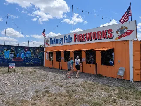 McKinney Falls Fireworks