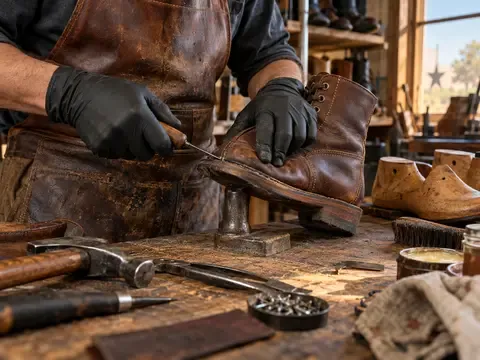 Texas Shine Shoe Shine Stand